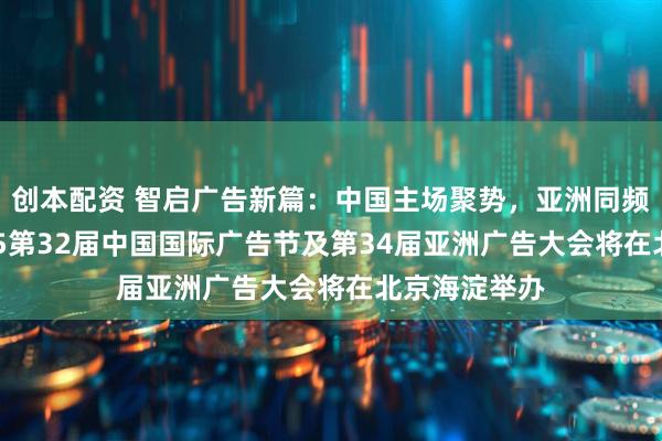 创本配资 智启广告新篇：中国主场聚势，亚洲同频共舞——2025第32届中国国际广告节及第34届亚洲广告大会将在北京海淀举办